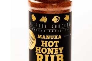 The Four Saucemen Manuka Hot Honey Rub
