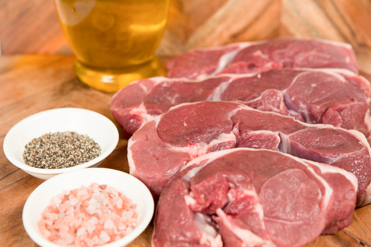NZ Lamb Leg Steak, Boneless - Prestons Master Butchers