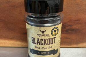 Rum and Que Meat Rub Blackout